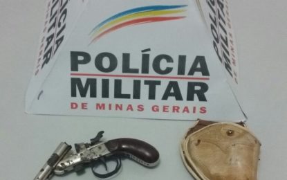 Arma é localizada no parque de diversões do bairro Santo Antônio