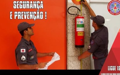 BOMBEIROS REALIZAM OPERACAO ALERTA VERMELHO EM BARBACENA E REGIÃO