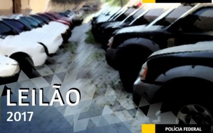 POLICIA FEDERAL REALIZA LEILÃO DE VEÍCULOS E MATERIAIS EM BELO HORIZONTE