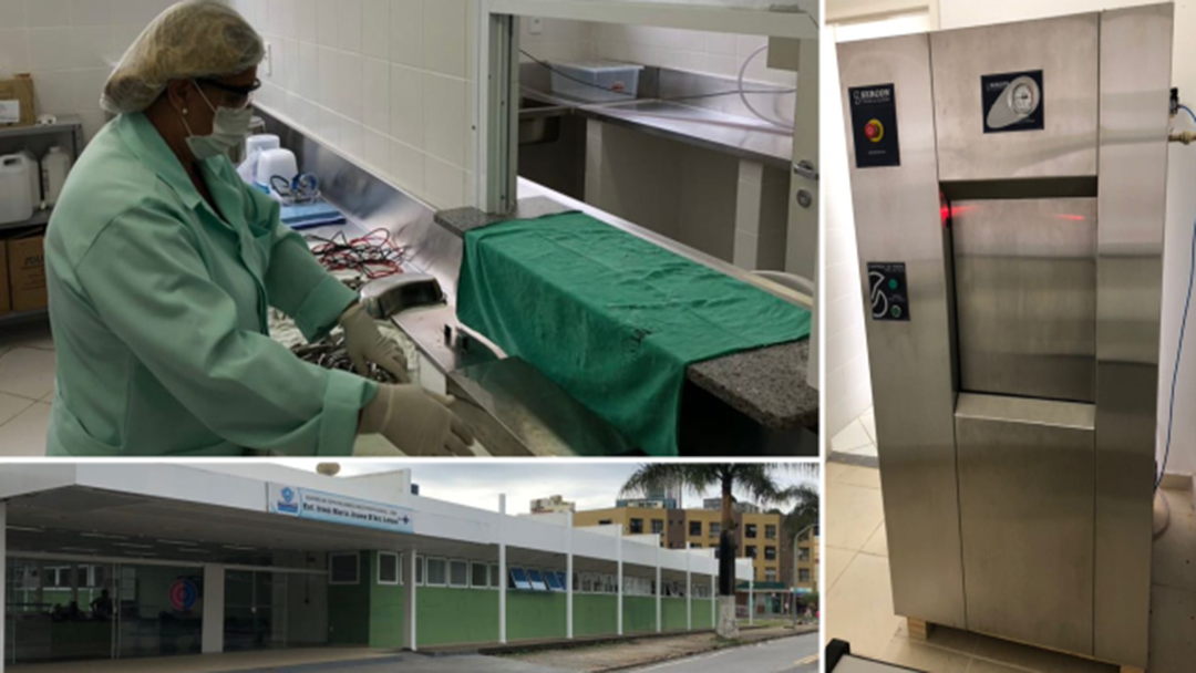 Saúde instala moderno equipamento de esterilização no CEM