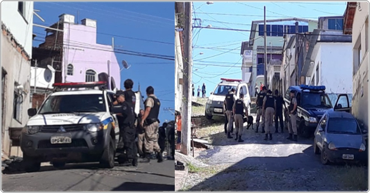 Operação “Fecha Companhia” no bairro Vila Resende em Conselheiro Lafaiete-MG