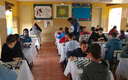 Belas disputas marcaram Circuito Escolar de Xadrez neste fim de semana