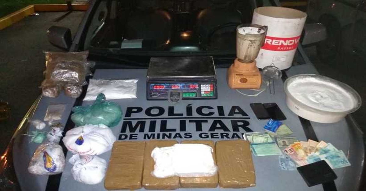 Militares estouram laboratório de drogas e prende três homens na região da Pampulha