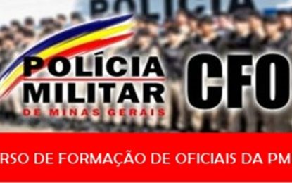 CONCURSO PÚBLICO DA POLÍCIA MILITAR DE MINAS GERAIS – CFO 2019