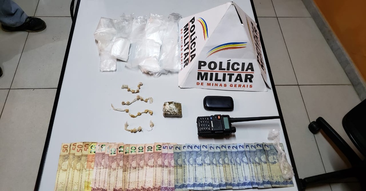 Tráfico de drogas no Bairro Nossa Senhora Aparecida em Barbacena