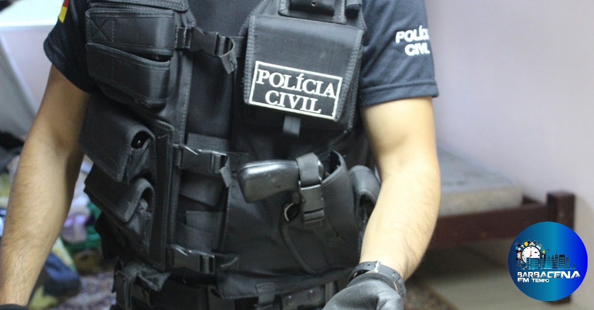 Polícia Civil prende padrasto suspeito de abusar sexualmente de enteados em Barbacena