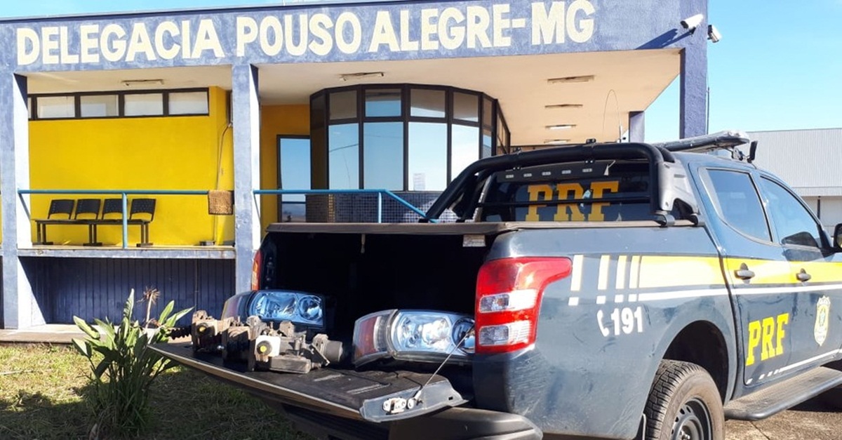 PRF prende três homens com carga roubada na Fernão Dias, em Pouso Alegre