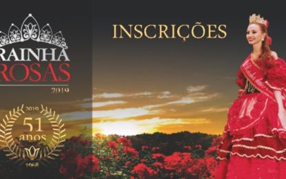 Inscrições para Rainha das Rosas 2019 começam hoje (27)