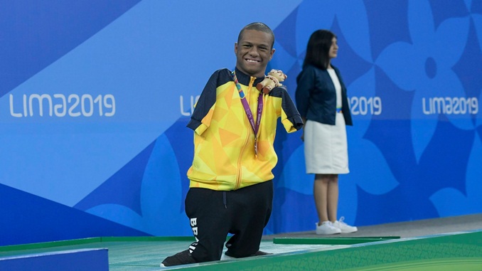 Aluno de escola estadual mineira conquista cinco medalhas nos Jogos Parapan-Americanos de 2019