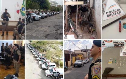 Polícia Militar realiza operação “Independência” nos municípios de Conselheiro Lafaiete, Congonhas, Ouro Branco e Carandaí