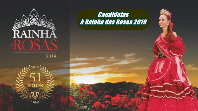 Candidatas à Rainha das Rosas 2019