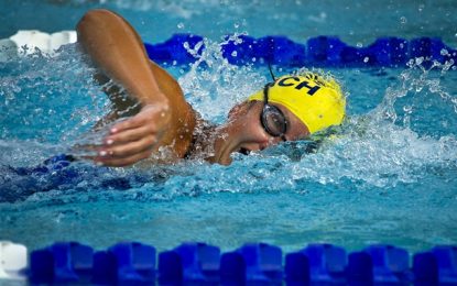Equipe brasileira de natação fatura mais quatro medalhas nos Jogos Militares 2019