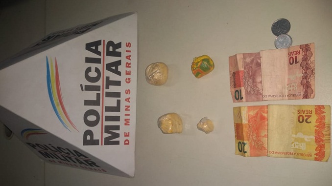 Menor é apreendido em flagrante por tráfico de drogas em Santa Cruz de Minas