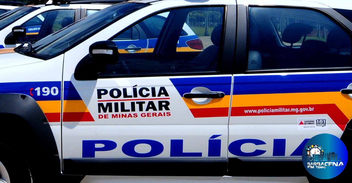 Polícia Militar prende foragido da Justiça no Bairro Pontilhão, em Barbacena