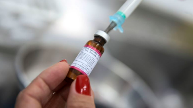 SARAMPO: Brasil bate meta de vacinação contra a doença