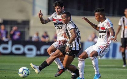 Atlético não supera o São Paulo e perde pela 13ª vez no Campeonato Brasileiro