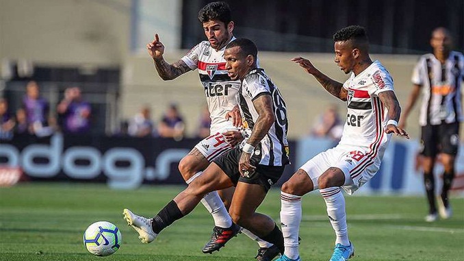 Atlético não supera o São Paulo e perde pela 13ª vez no Campeonato Brasileiro