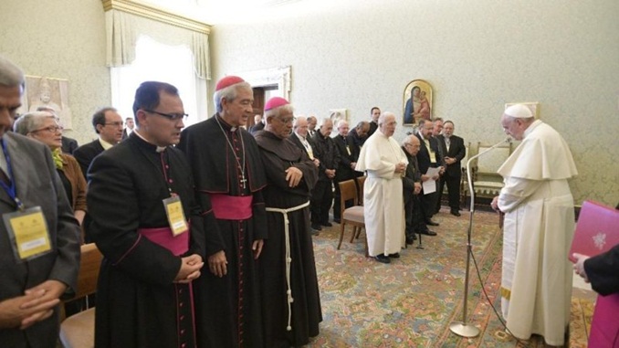 “E o santo bispo de Mariana”, disse Francisco ao citar Dom Luciano em audiência