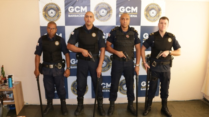 Guarda Civil Municipal de Barbacena recebe armamentos