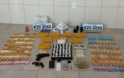 Polícia Militar apreende grande quantidade de drogas em Barbacena