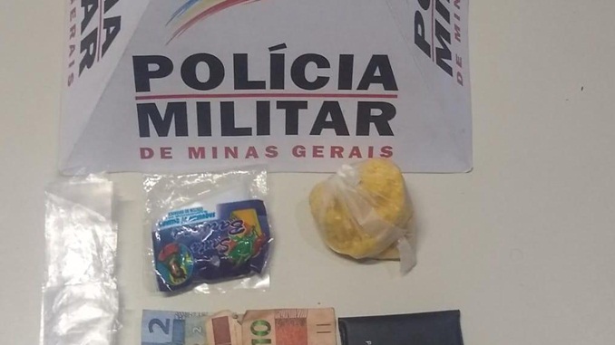 Polícia MIlitar apreende drogas nas proximidades de São Sebastião da Vitória, em São João del-Rei