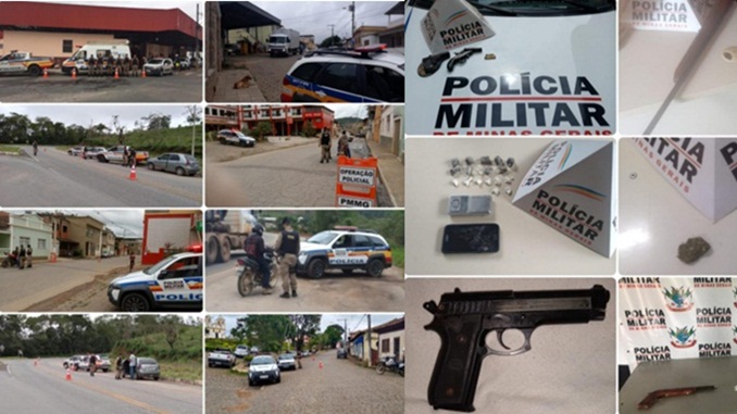 Polícia Militar realiza “Mega Operação República” em Conselheiro Lafaiete e demais cidades do 31º BPM