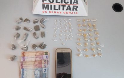 Tráfico ilícito de drogas no Bairro Grogotó em Barbacena