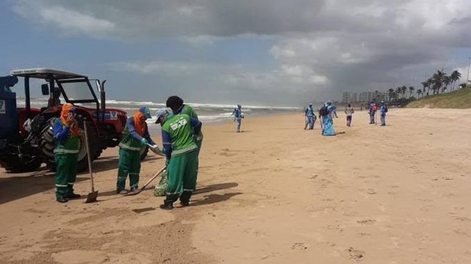 Grupo que monitora óleo no litoral brasileiro afirma que situação é estável