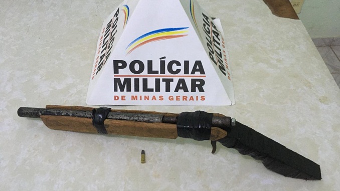 Porte ilegal de arma de fogo, acessório, munição de uso permitido em Nazareno