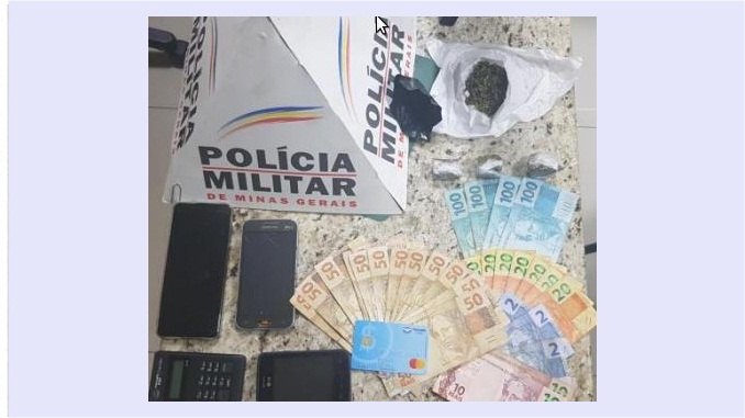 Casal é preso por Tráfico de Drogas em Barbacena