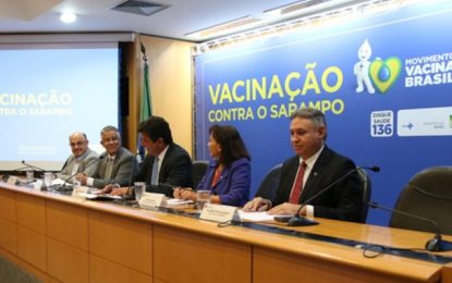 SARAMPO: Mais de 3 milhões de crianças e jovens devem se vacinar