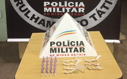 Polícia Militar segue no combate ao tráfico de drogas, em Conselheiro Lafaiete