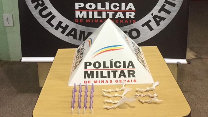 Polícia Militar segue no combate ao tráfico de drogas, em Conselheiro Lafaiete