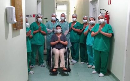Primeira paciente internada com COVID-19 em Barbacena está curada