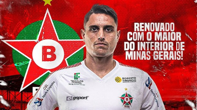 Goleiro Renan, do Boa Esporte, renova contrato com clube