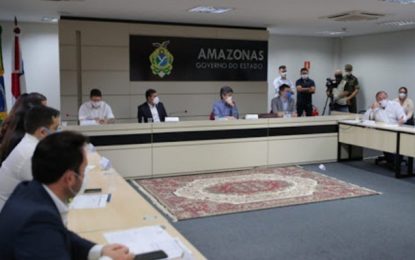 Ministro da Saúde visita Amazonas para conferir situação da Covid-19 no estado