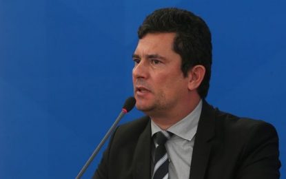 Sergio Moro presta depoimento na PF contra Jair Bolsonaro