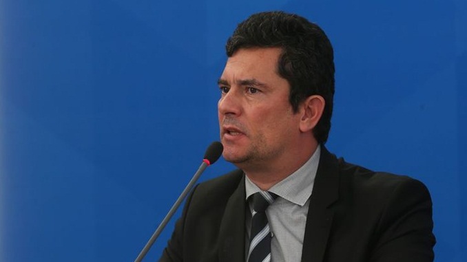 Sergio Moro presta depoimento na PF contra Jair Bolsonaro