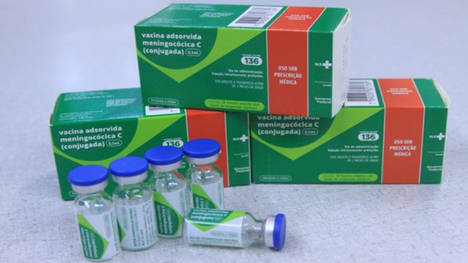 Funed recebe mais de 3 milhões de doses de vacina contra meningite C