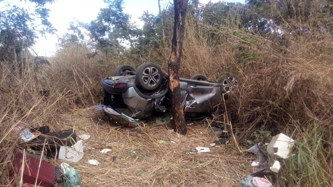 Acidente de carro na BR-135, em Corinto, deixa vítima fatal