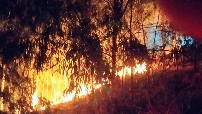 Bombeiros registram vários pontos de incêndio, em São Joao Del-Rei