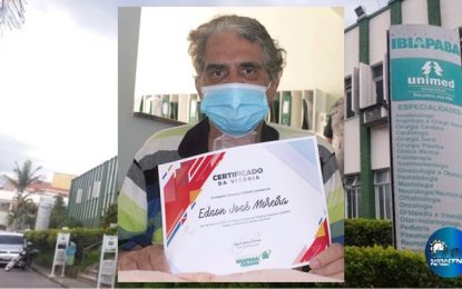 Paciente do Hospital Ibiapaba CEBAMS vence COVID-19 após meses de internação