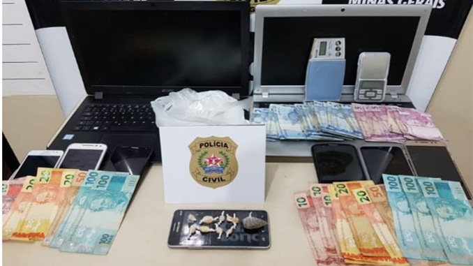 Polícia Civil prende três familiares suspeitos de tráfico de drogas em São João Del Rei