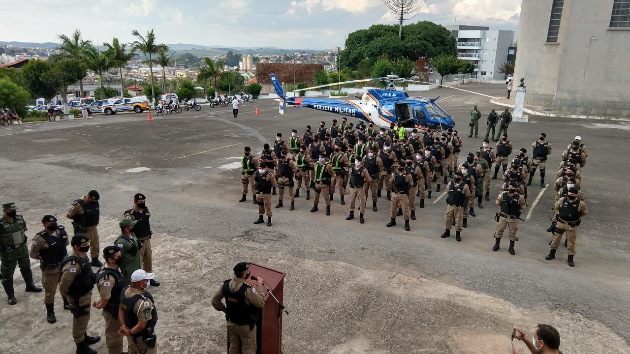 Operação Armagedom da Polícia Militar é realizada em 147 municípios