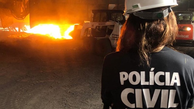Polícia Civil incinera mais de 300 kg de drogas no âmbito do 13° Departamento