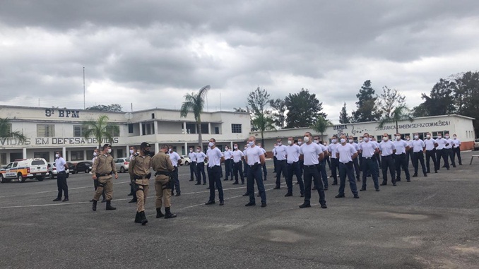 13ª Região da Polícia Militar de Minas Gerais, inicia Curso de Formação de Soldados