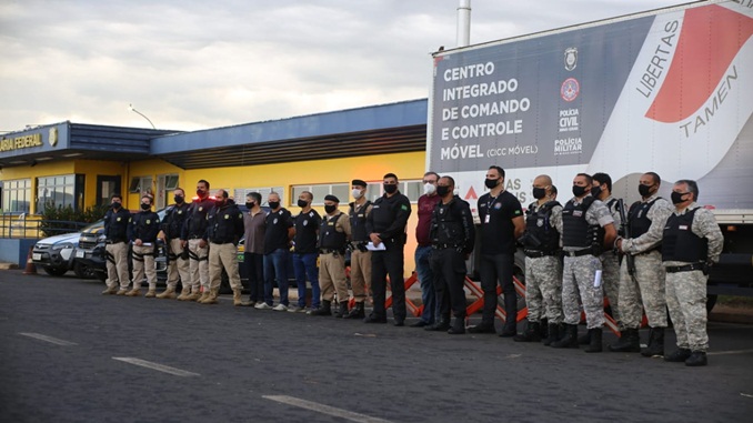 Operação Divisas Integradas III apreende mais de 7 toneladas de drogas e detém 832 pessoas