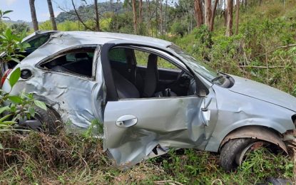 Motorista morre em acidente na MGC-265 nas imediações do Distrito de Pinheiro Grosso