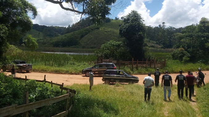 Polícia Civil realiza reconstituição de homicídio ocorrido em Alto Rio Doce