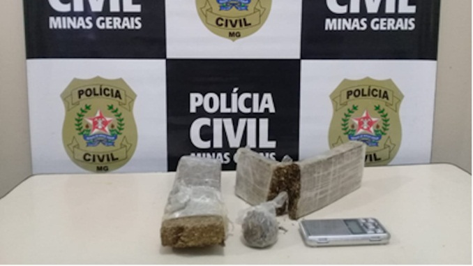Polícia Civil prende suspeito de tráfico de drogas em São João Del Rei